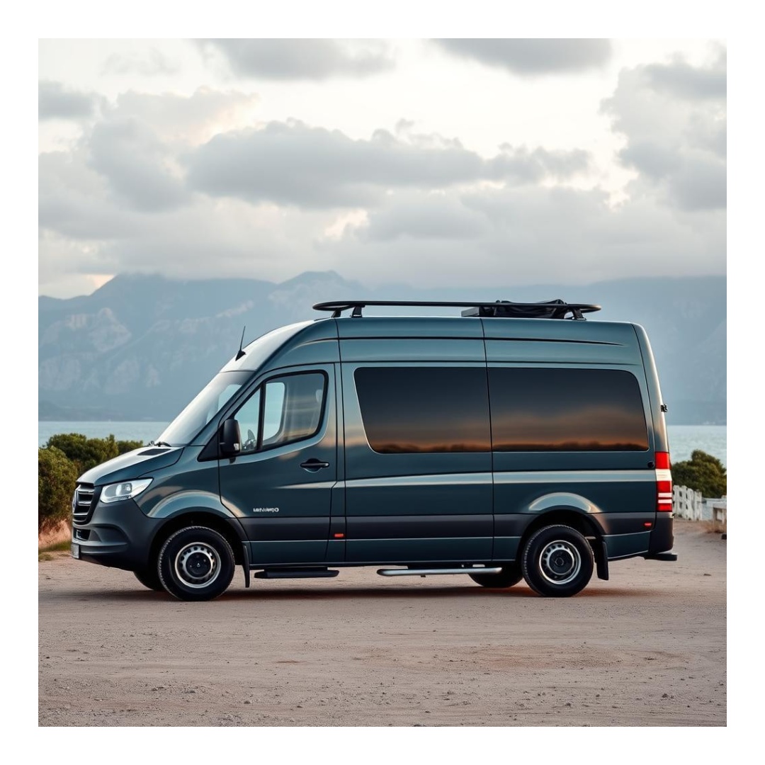 Campervan by the beach
